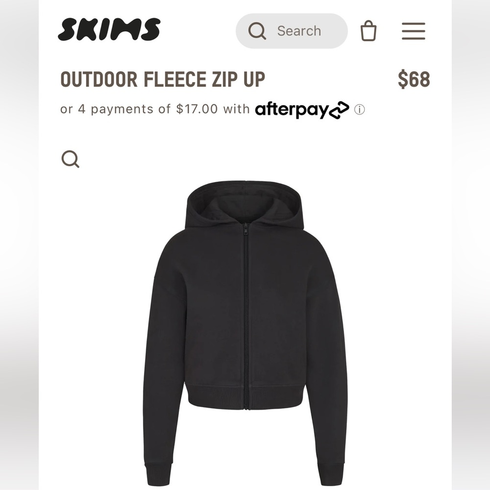 Skims outdoor hoodie and jogger set